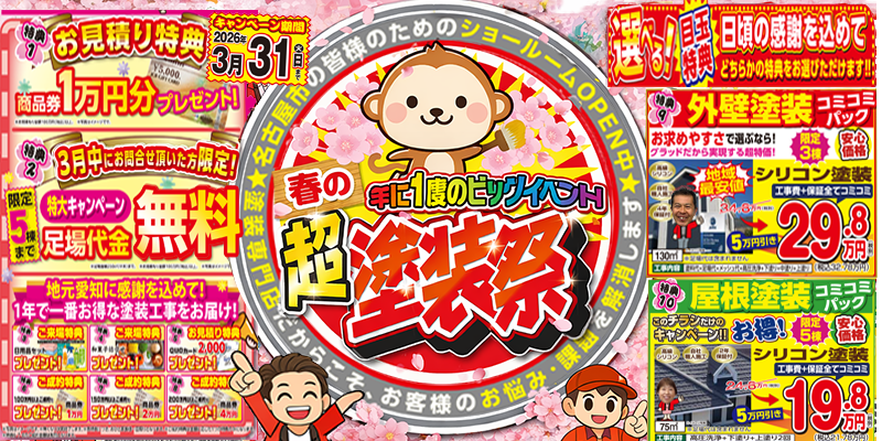 春の超塗装祭バナー